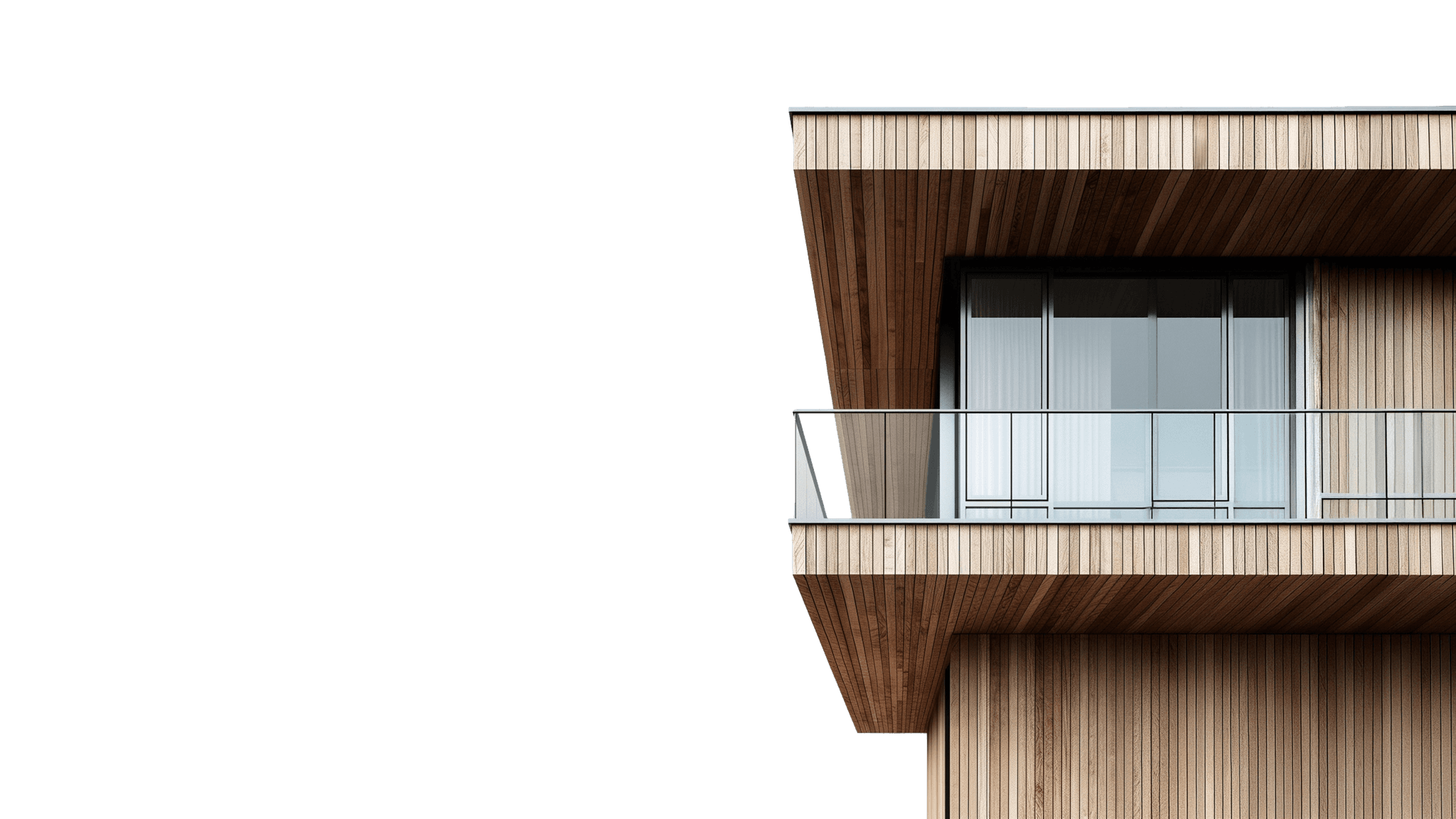 Foreground timber cutout