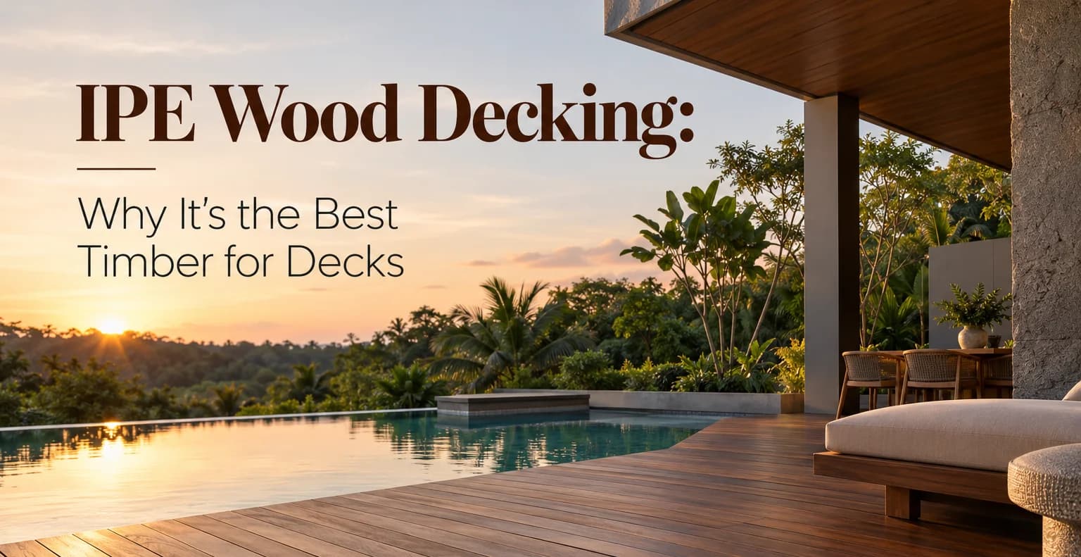 Ipe Wood Decking: Why It's the Best Timber for Decks